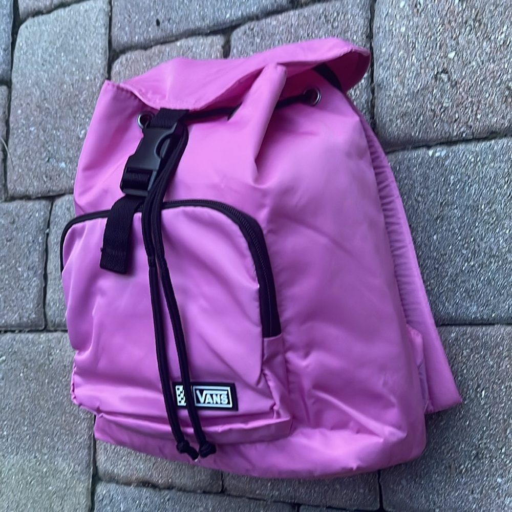 Vans Girls/Women Mini Geo Pink Small Backpack (VN0ADRPV5D) - NWT - Picture 2 of 16